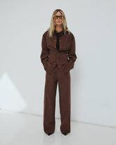 IRIS - COMFORT SUIT PAPER BAG PANTS