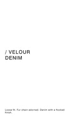 CATEGORIA denim - Velvet Denim