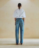 NAOMI - NYLON INFUSED BOYFRIEND STRAIGHT LEG DENIM