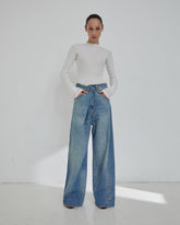Shop the look - FW25 - Ines Light Wash + White tee