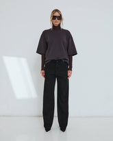 BILLIE - SLIM-FIT LONG SLEEVE HOODIE TOP