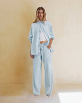 IRIS - PAPER BAG TENCEL DENIM