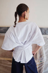 DOYLE - DRAPED SHORT SLEEVED TEE
