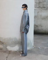 CARLA - LUREX DENIM OVERSIZE SHIRT