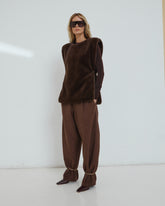 Shop the look - FW25 Main - PHEBE brown and BLUE brown