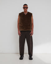 Shop the look - FW25 - Alan Faux Fur & Ray Dark Brown