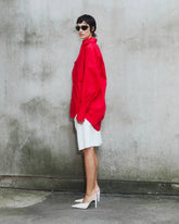 CARLA - OVERSIZE POPELINE SHIRT