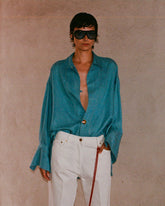 JODIE - TUNIC STYLE TENCEL SHIRT