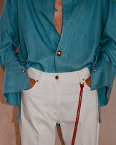 JODIE - TUNIC STYLE TENCEL SHIRT