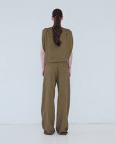 IRIS - LIGHT MODAL PAPER BAG PANTS