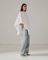 KHRIS -  BARREL LEG TENCEL DENIM
