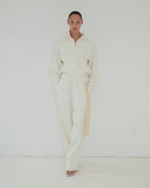 JOAN - SARTORIAL CROP BOMBER JACKET