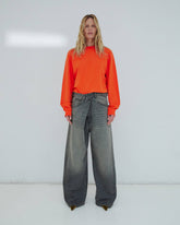 INES - FOLD OVER DENIM