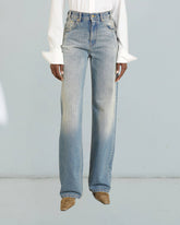 LU - STRAIGHT LEG FITTED DENIM