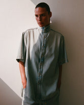 ROBERTA - TENCEL DENIM COLLAR SHIRT