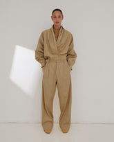 FRANCA - LIGHT COTTON DELAVE BOMBER JACKET