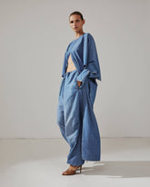 KASIA - LIGHT DENIM CHEMISIER