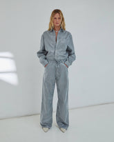 IRIS - PAPER BAG LUREX FLOCK DENIM