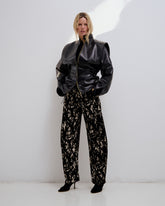 GIANNA - GILET LEATHER JACKET