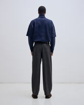 Shop the look - PREFW26 - Zack blue & Davide pied de poule