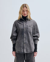 ANNE ROUCHE - TENCEL DENIM TAILORED SHIRT