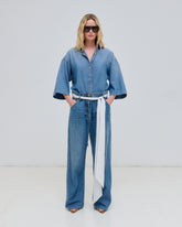 DALILA - FOULARD ADORNED DENIM