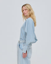 PARIS - CHAMBRAY SHIRT CUFF LONG SLEEVE