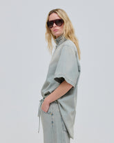 ROBERTA - TENCEL DENIM COLLAR SHIRT