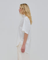 ROBERTA - LIGHT POPELINE COLLAR SHIRT