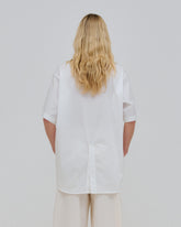 ROBERTA - LIGHT POPELINE COLLAR SHIRT