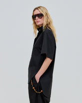 ROBERTA - LIGHT POPELINE COLLAR SHIRT