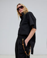 PHEBE - LIGHT COTTON WIDE-LEG PANTS