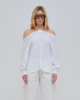 ERIN - NECKLACE OFF-SHOULDER TOP
