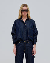 JENNY - TENCEL DENIM BOXY SHIRT