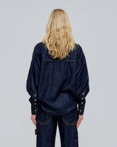 JENNY - TENCEL DENIM BOXY SHIRT