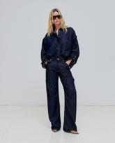 LARA - RELAXED FIT CARPENTER TENCEL DENIM