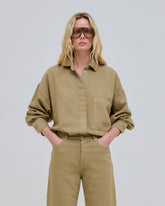 JENNY - TENCEL DENIM BOXY SHIRT