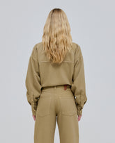 JENNY - TENCEL DENIM BOXY SHIRT