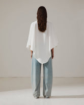 KHRIS -  BARREL LEG TENCEL DENIM