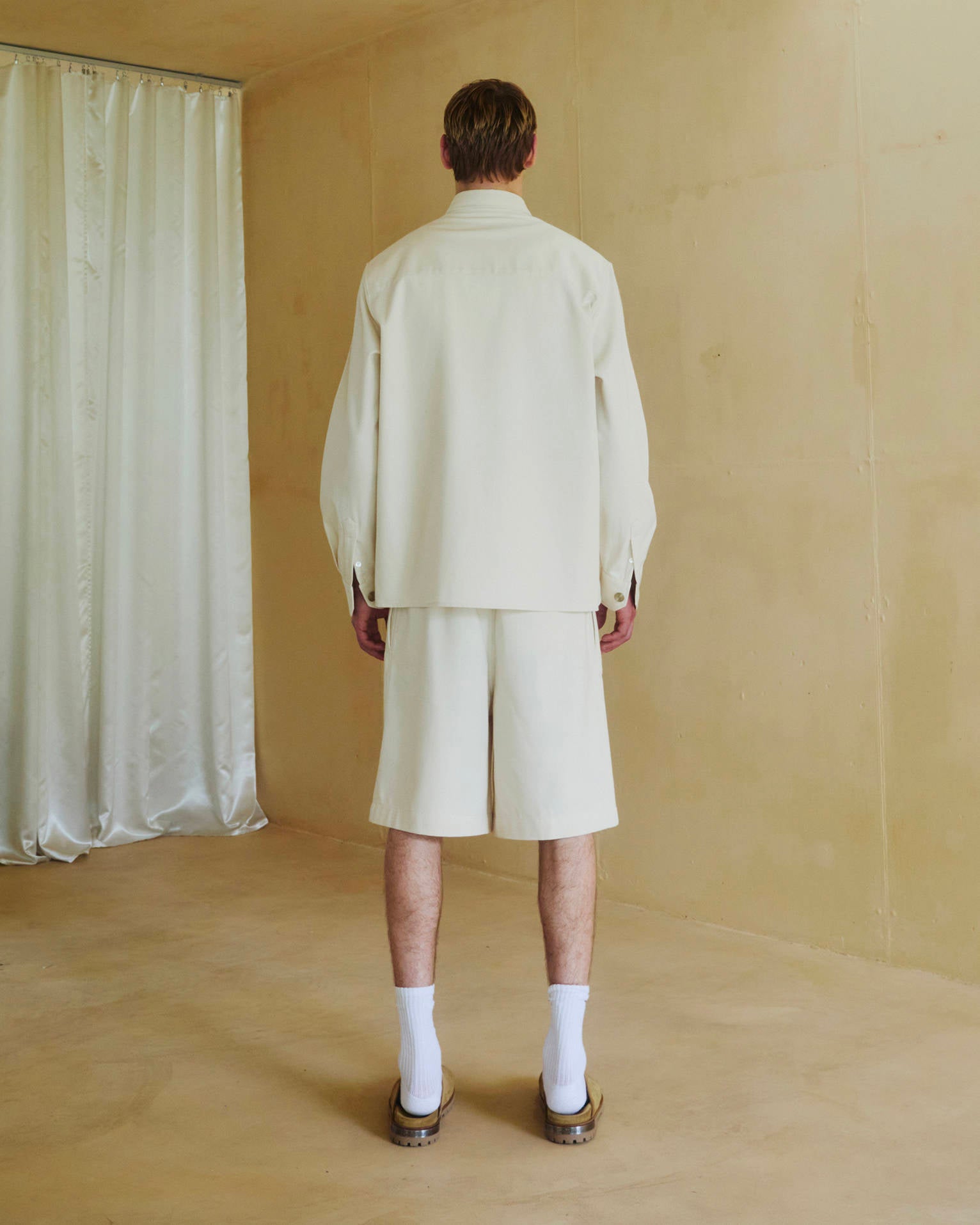 DARKPARK | SHORTS | DANNY - JAPANESE CANVAS WIDE-LEG SHORTS