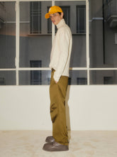 SLATER - HEAVY WEAVED SATIN PANTS