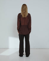LISA - FUR BELT ADORNED LOOSE FIT CARPENTER PANTS