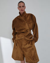 DANNY - SUEDE SHORTS