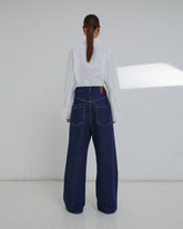 INES - FOLD OVER DENIM