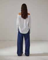 IRIS - PAPER BAG TENCEL DENIM