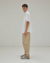 KARL - LIGHT WEIGHT POPELINE  SHORT SLEEVED SHIRT