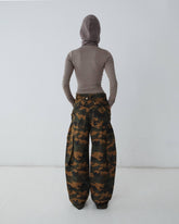 RUTH - CARGO TROUSERS WITH DETACHABLE  LONG BELT