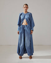 KASIA - LIGHT DENIM CHEMISIER