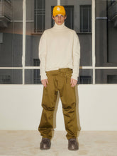 SLATER - HEAVY WEAVED SATIN PANTS