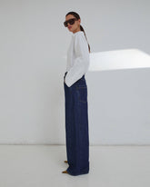 INES - FOLD OVER DENIM